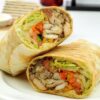 107. Chicken Shawarma Wrap