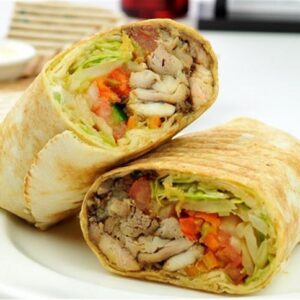 107. Chicken Shawarma Wrap
