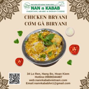 CHICKEN BIRYANI - CƠM GÀ BIRYANI