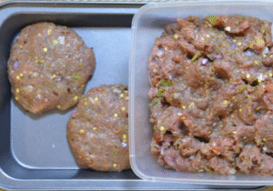 BEEF CHAPLI KABAB, MARINATED 250GRM