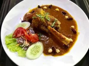 218. Lamb Shank Curry
