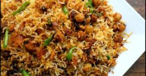 610. Chickpea Biryani