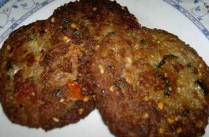312. CHAPLI KABAB - THỊT BÒ BĂM CHAPLI