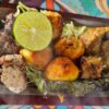 311. TIKKA BOTTI COMBO WITH CHEESE NAAN