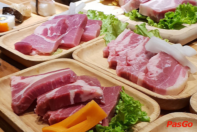 Trải nghiệm Buffet Lẩu Nướng Nhật Bản đặc sắc Đồ nhúng đa dạng cho nồi lẩu Nhật Bản