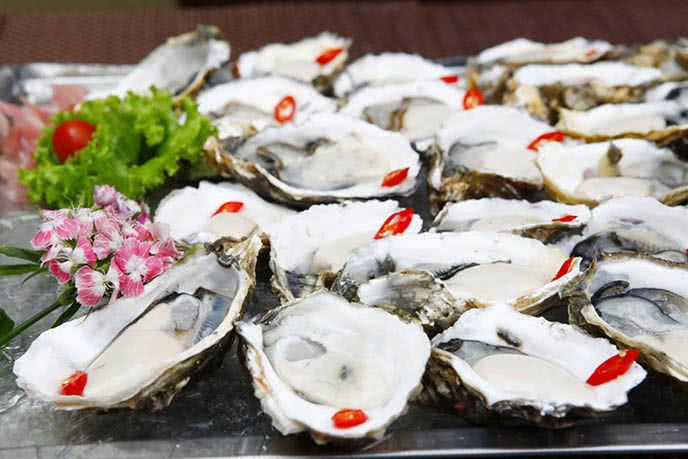 Hàu sữa nướng mỡ hành béo ngậy thơm lừng