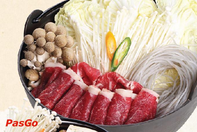 Món lẩu nóng hổi đi kèm với Thịt nướng Hàn Quốc