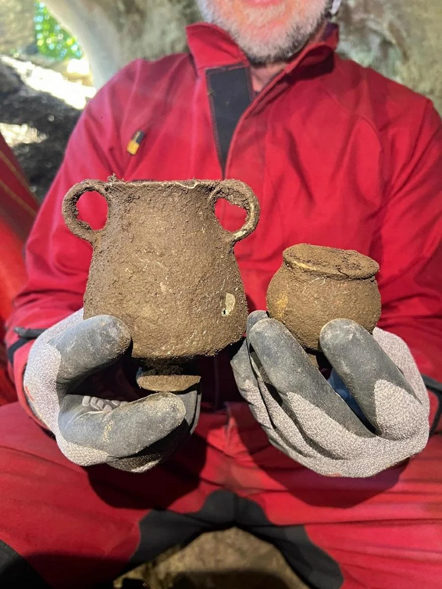 Greek theatrical mask found in Croatian cave points to ancient Illyrian sanctuary rituals