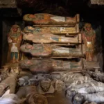 10 Painted Coffins and Cat Mummies Discovered in Luxor Necropolis