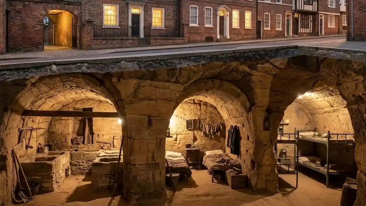 1,000 Hidden Nottingham Caves Discovered Beneath English Streets