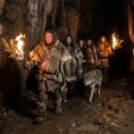 14,400 Years Ago, Five People and a Canid Entered an Italian Cave Using Pine Twigs for Light