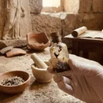 1,900-Year-Old Roman Vial Confirms Use of Human Feces in Ancient Medicine