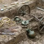 2,500-Year-Old Celtic Warrior Tomb with Chariot and Gold Found in Germany