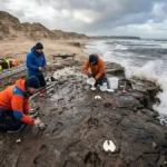 Ancient Storms Uncover 2,000-Year-Old Footprints on Scottish Beach