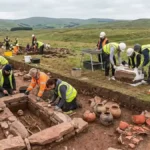 Extensive Roman Cemetery Uncovered Near Brougham Fort, Expanding Frontier History