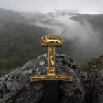 Hiker Discovers Rare 1,500-Year-Old Gold Sword Fitting in Norway