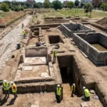 Republican-Era Tombs and Hercules Shrine Unearthed in Eastern Rome Reveal Centuries of Suburban Life