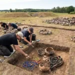 Shimmering Artifacts of the North: Massive Iron Age Cemetery and Rare Glass Beads Uncovered in Sweden